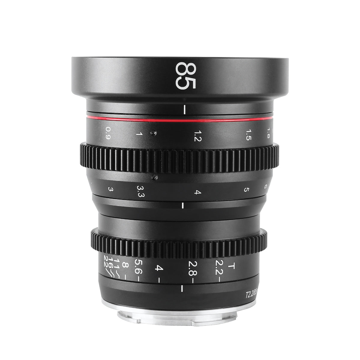 Meike 85mm T2.2 Full Frame Cine Prime Lens for Sony E Mount - Professional Cinema Lens for Filmmaking, Videography & Photography