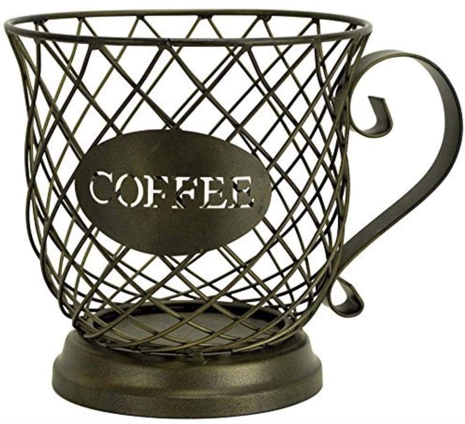 Stainless Steel Wire Fruit Basket - Kitchen & Living Room Storage Organizer for Fruits, Vegetables, Snacks | Durable Drain Rack & Serving Tray | Perfect for Countertop, Dining Table, and Pantry Organization