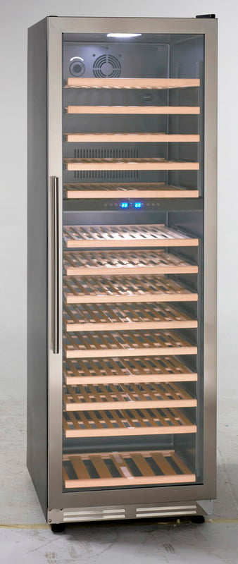 Avanti WCF154S3SD Designer Series Dual Zone Wine Cooler - Holds 154 Bottles, Perfect for Home Bars, Restaurants & Wine Cellars - Energy Efficient & Quiet Operation