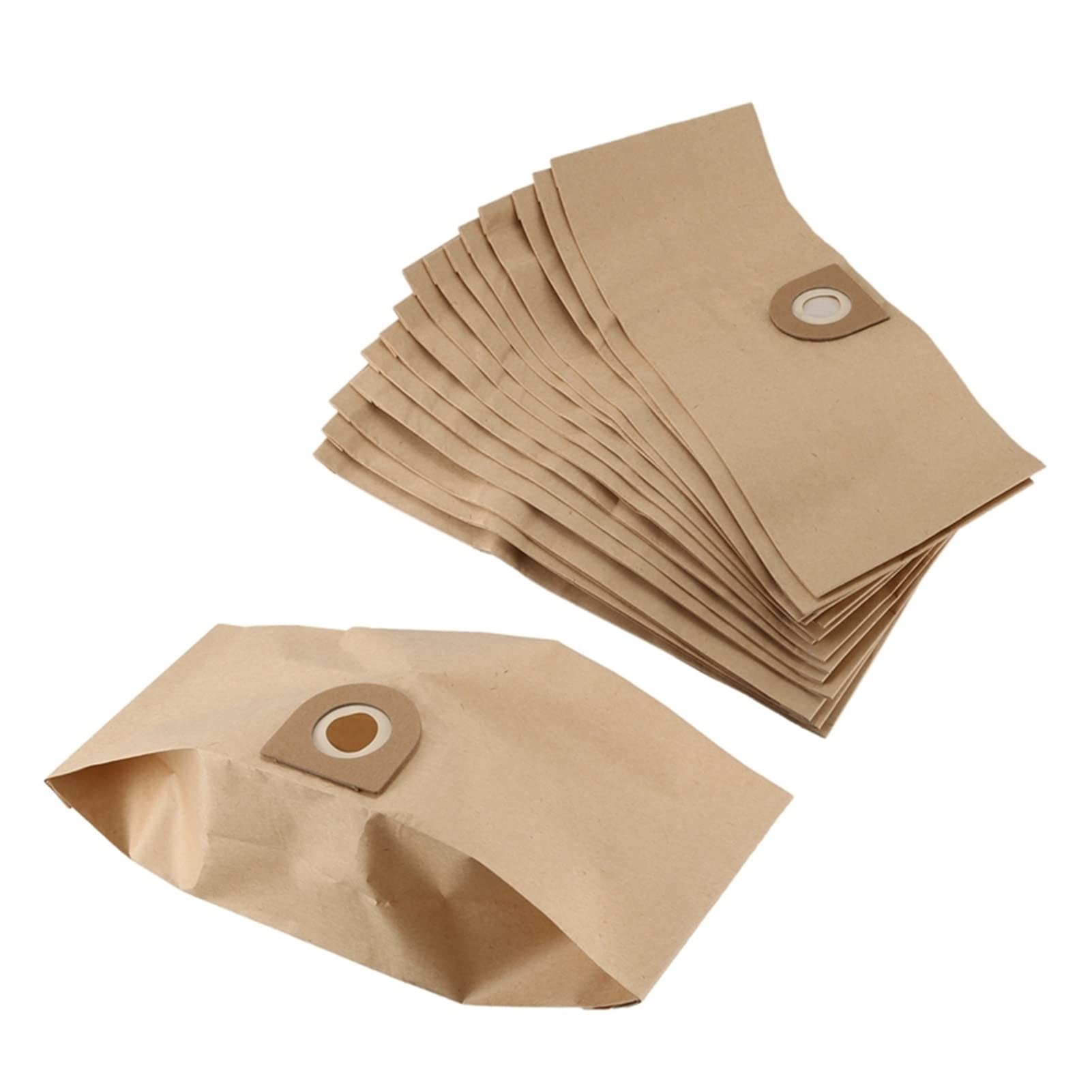 **KYUTAKA 15-Pack Vacuum Cleaner Bags - Compatible with VAX 2000, 4000, 5000, 6000, 6131, 6135, 6140, 6155, 7131 - High-Quality Dust Bags for Efficient Cleaning (Brown) - Perfect for Home, Office & Pet Hair Removal**