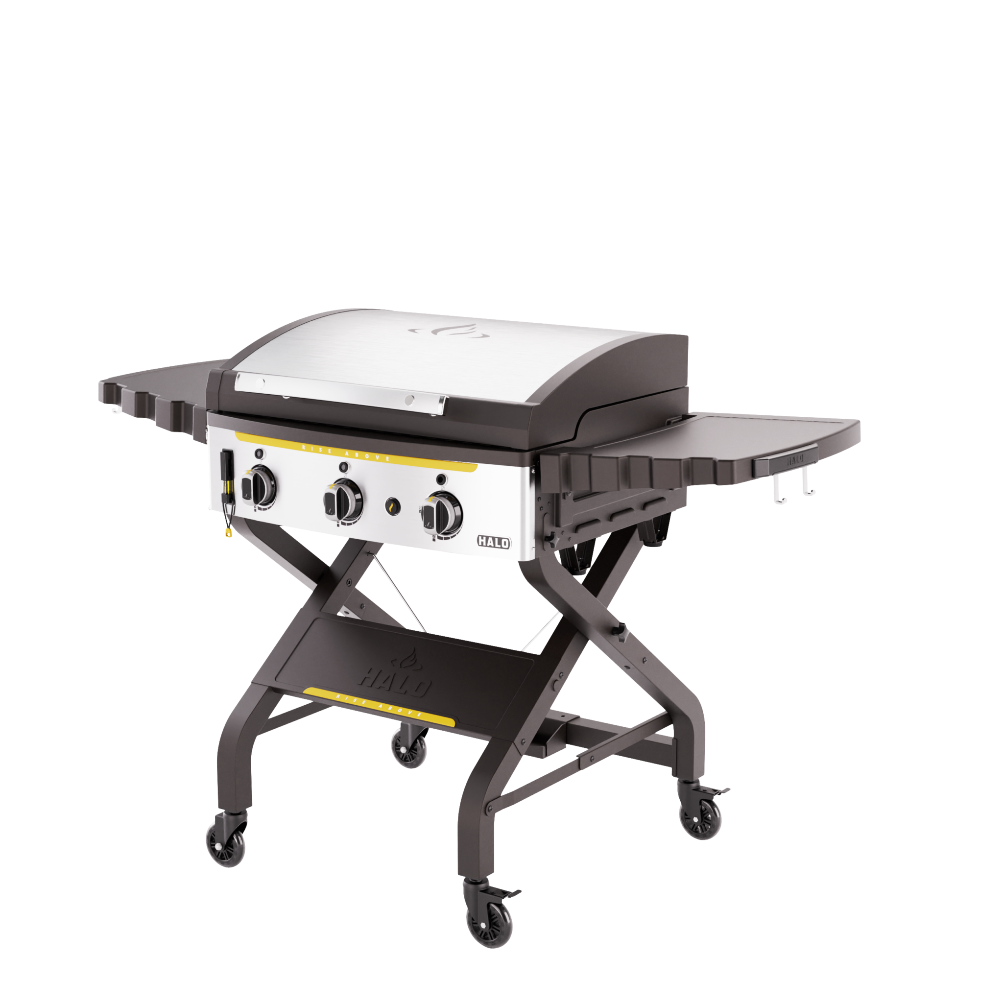HALO Elite3B 6 Zone Griddle HZ 1002 XNA - Professional Commercial Griddle for Restaurants, Diners & Food Trucks - Perfect for Pancakes, Burgers & Steaks
