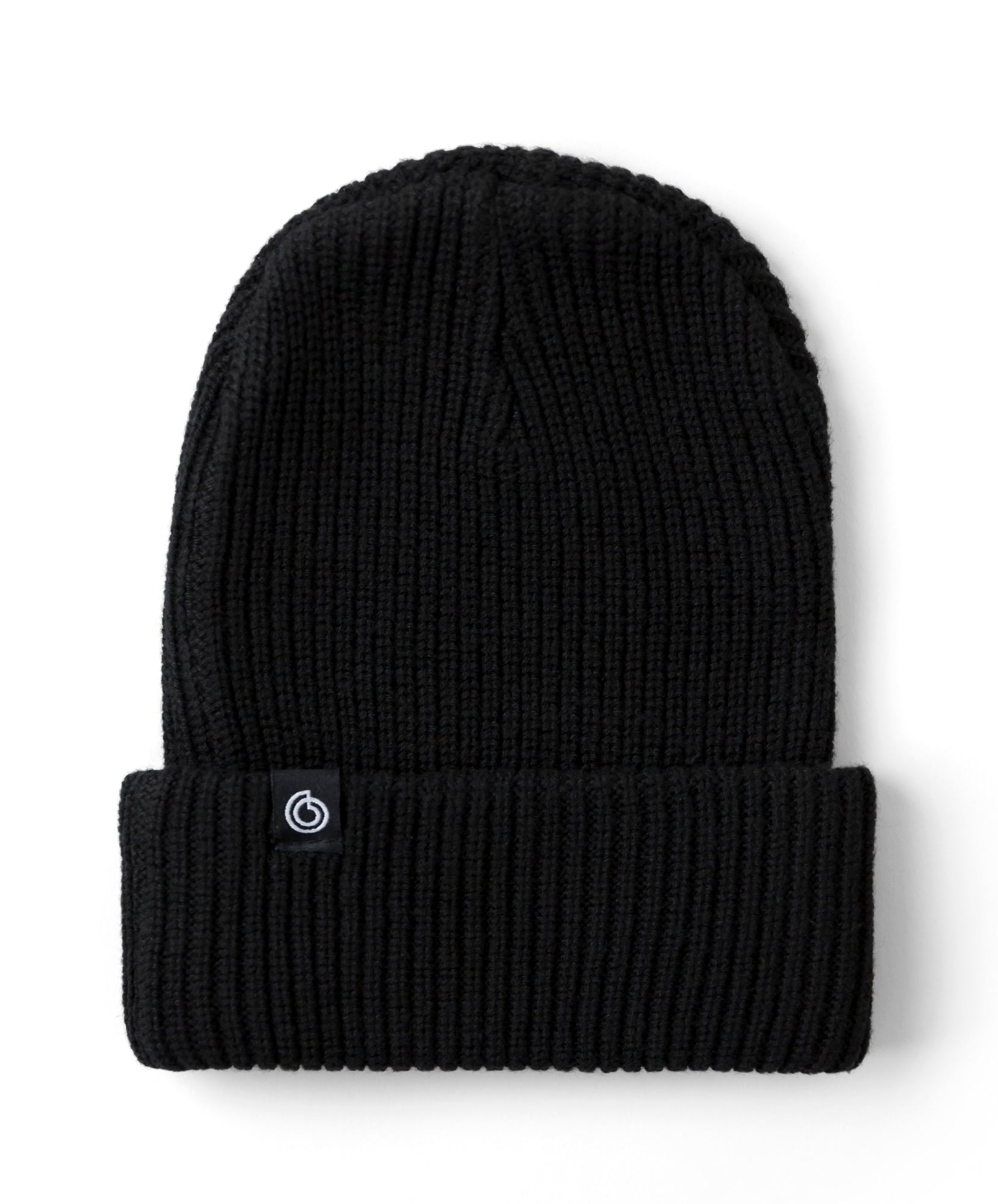 Black Bamboo Knit Beanie for Men & Women - Soft Warm Winter Hat - Unisex Stretchy Bamboo Fiber Skull Cap - Perfect for Skiing, Hiking & Outdoor Activities
