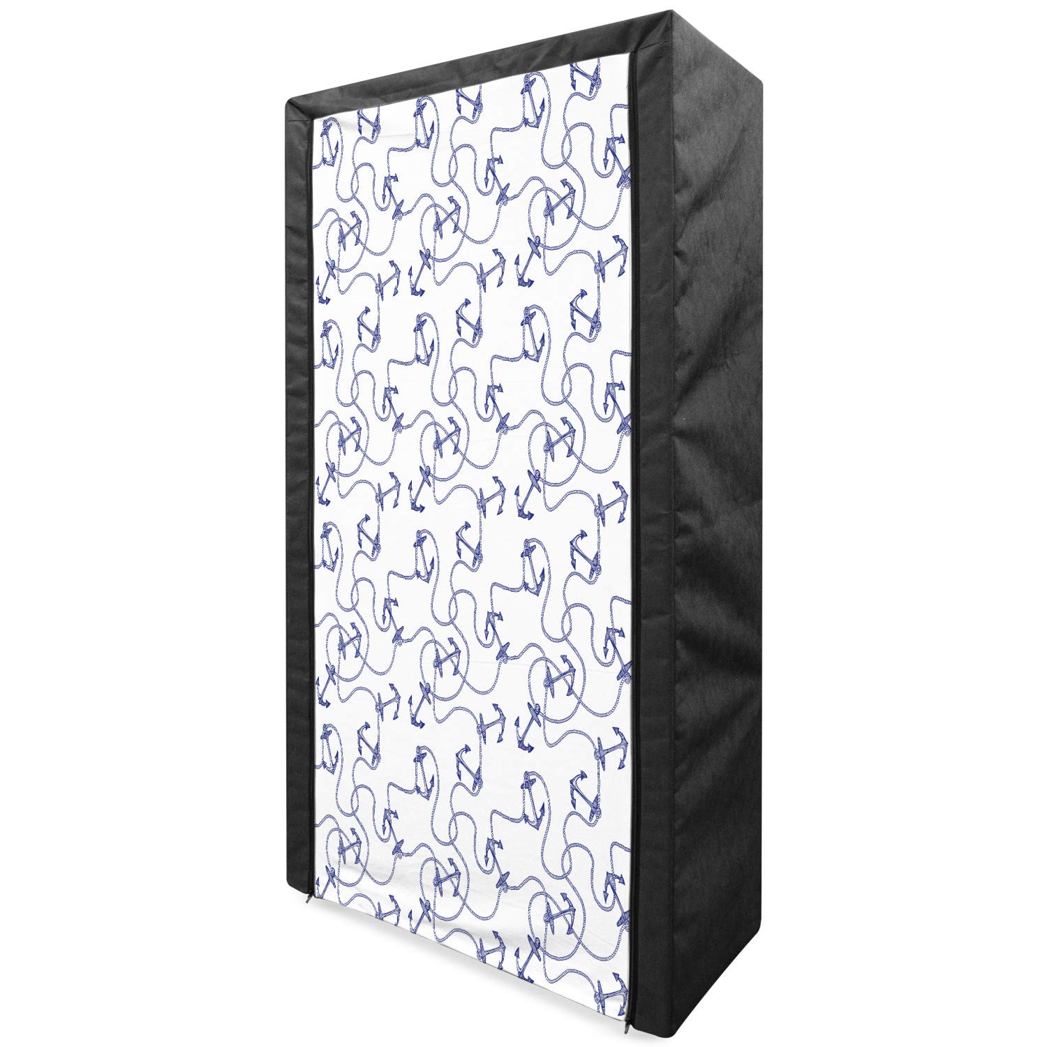 Ambesonne Anchor Portable Fabric Wardrobe - 33.5