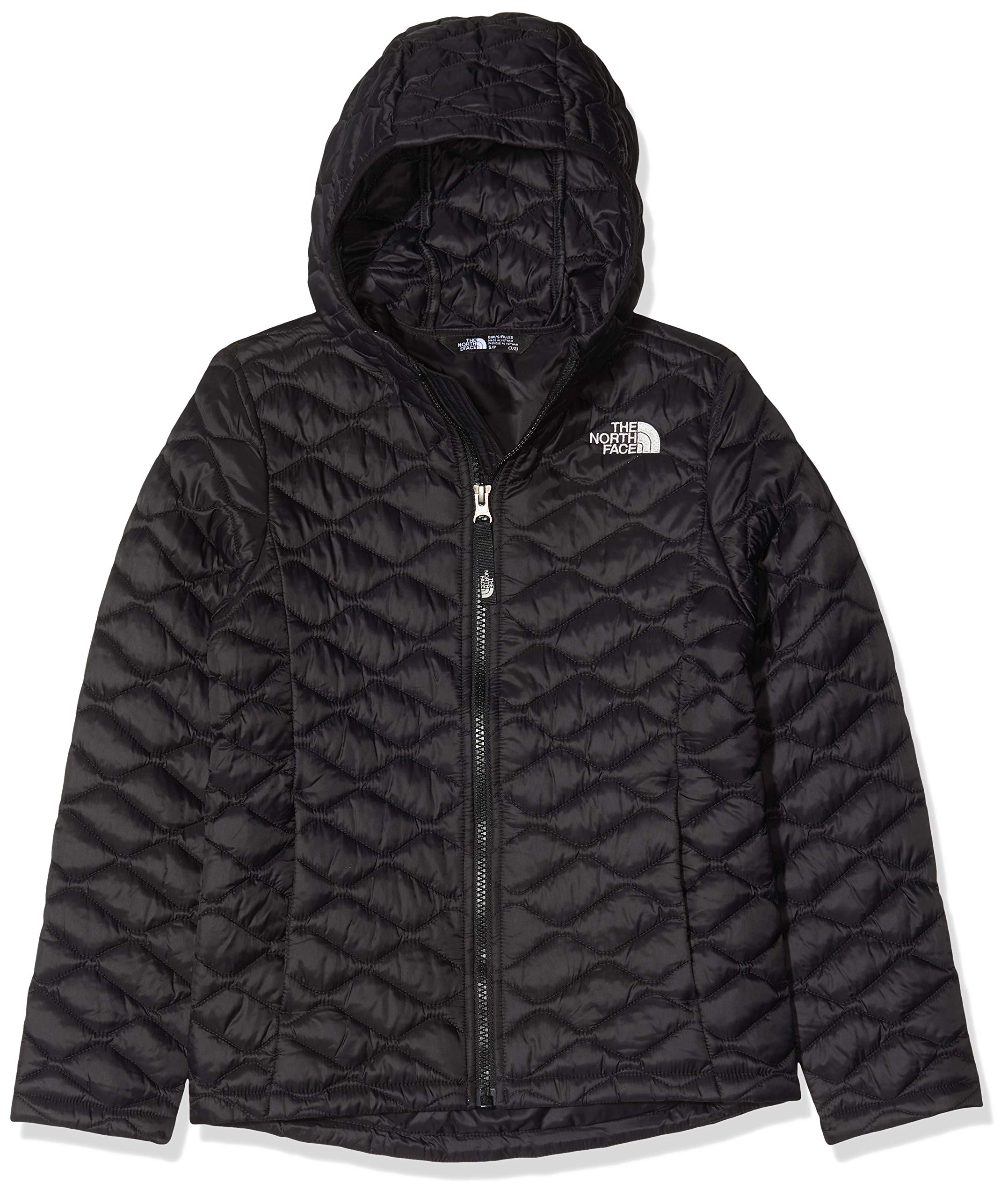 The North Face Girls' Thermoball Hoodie - Water-Resistant, Lightweight Winter Jacket for Outdoor Activities & School