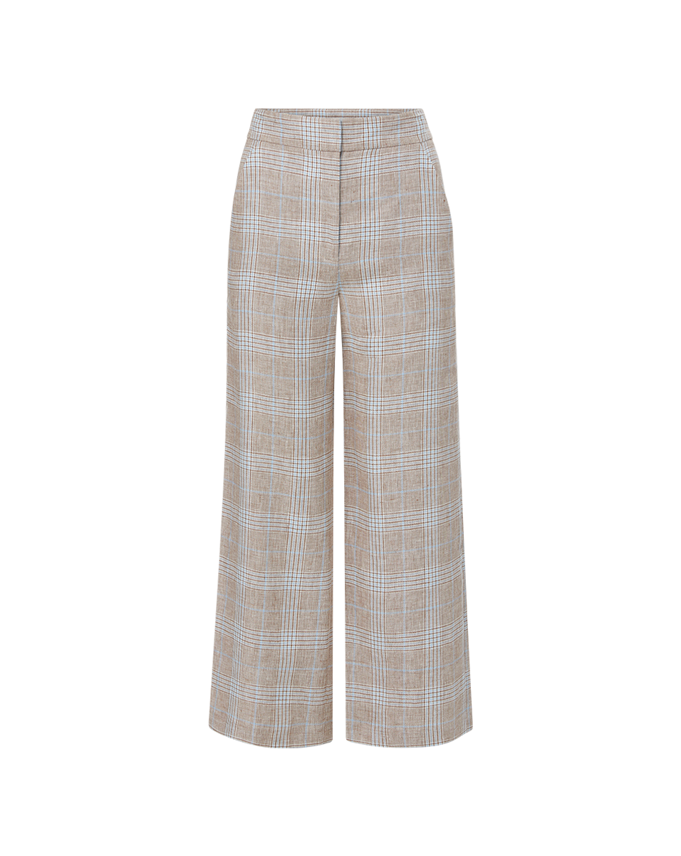 Brixton Women's Linen Pants - Lightweight Breathable High Waisted Wide Leg Trousers for Summer, Travel & Casual Wear