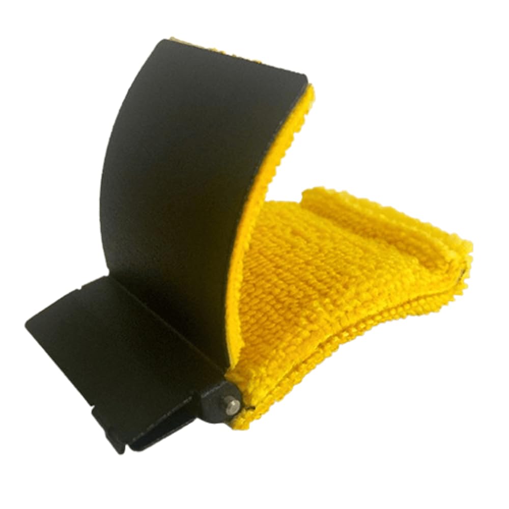 360° Violin & Viola String Cleaner - Fingerboard & String Maintenance Tool for Orchestra Instruments | Reusable Microfiber Pads | No Cleaning Solution Needed | Perfect for Practice Sessions & Professional Performances