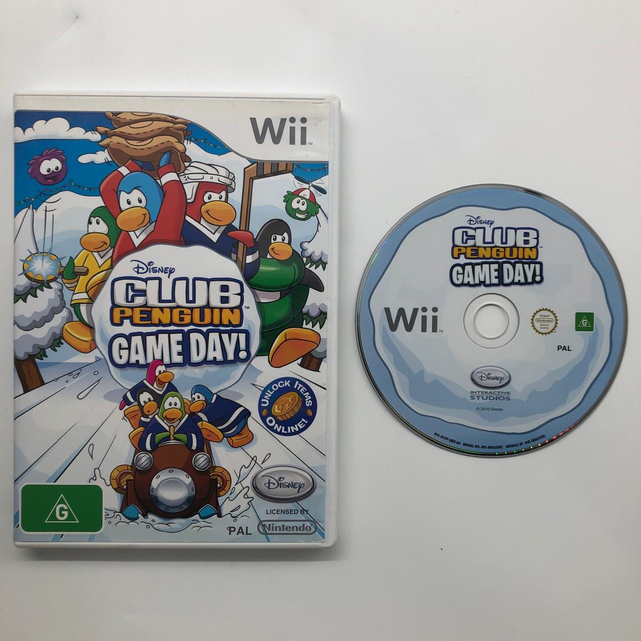 Disney Club Penguin Game Day for Nintendo Wii - PAL Version | Fun Family Adventure Game for Kids & Teens | Perfect for Parties & Game Nights