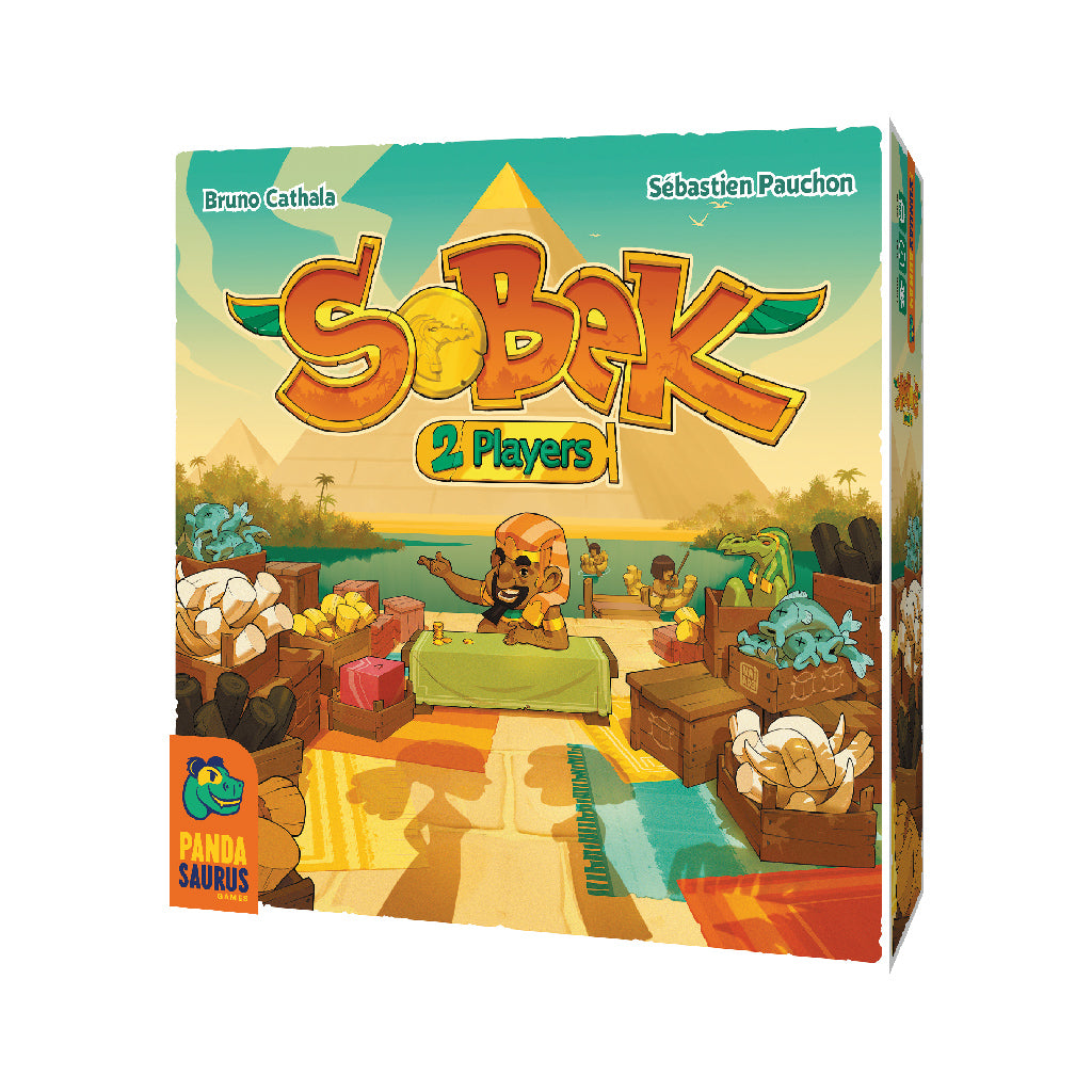 Sobek 2 Player Board Game - Strategy Tabletop Game for Adults & Families - Perfect for Game Nights, Parties & Family Bonding Activities