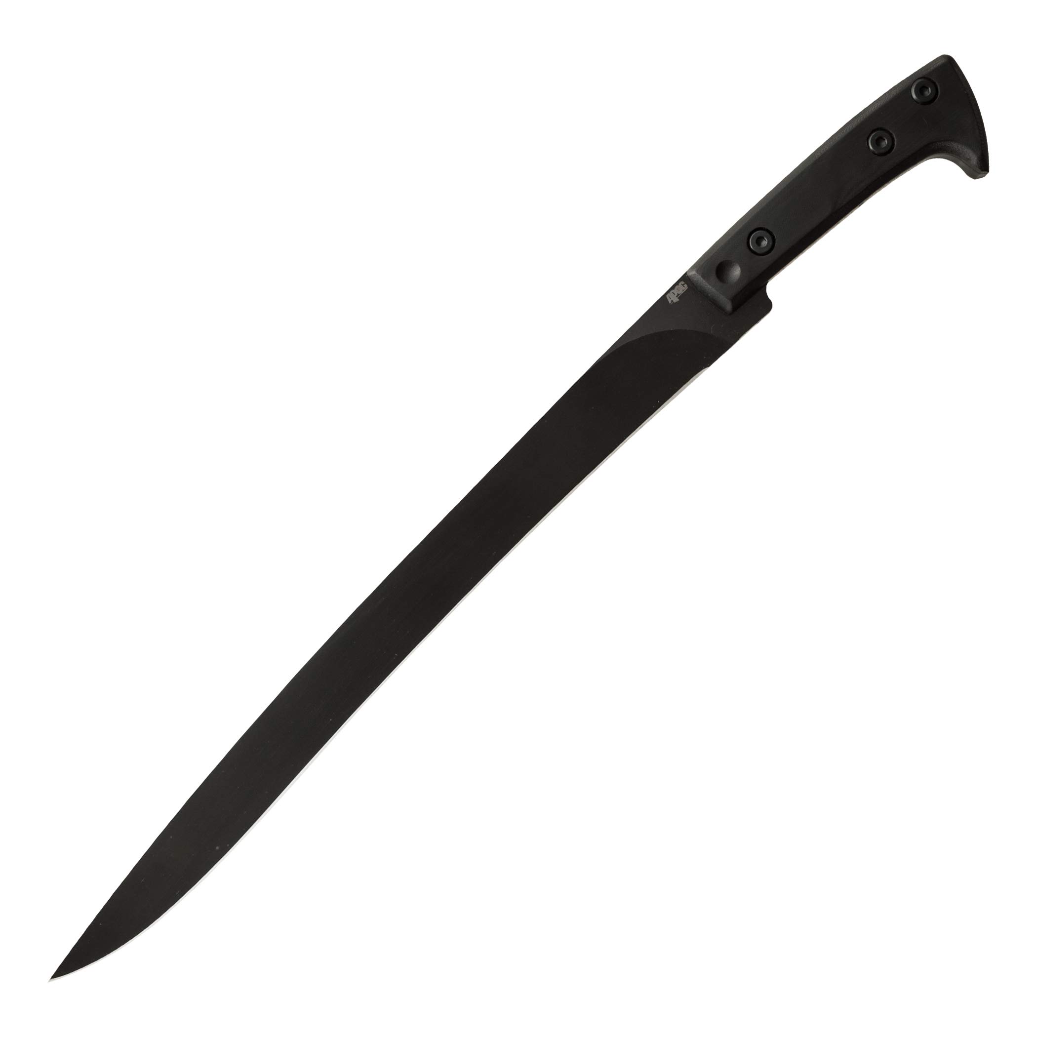 APOC Survival Yataghan SD35520 Tactical Knife - Black Blade, Durable Handle for Outdoor Camping, Hunting & Emergency Survival Gear
