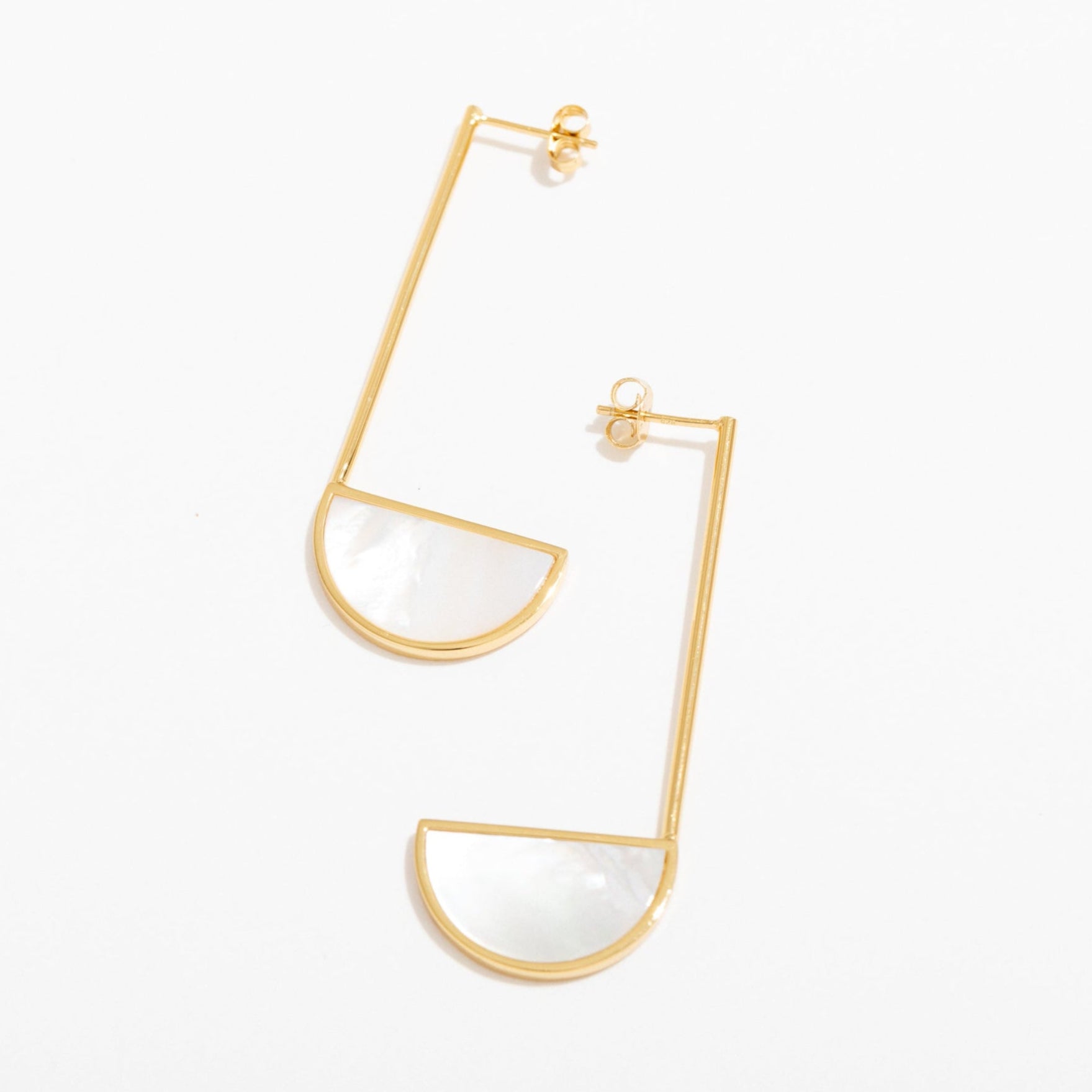 Nova Pearl Earrings for Women - Elegant Freshwater Pearl Stud Earrings with Sterling Silver Post - Perfect for Wedding, Party & Everyday Wear