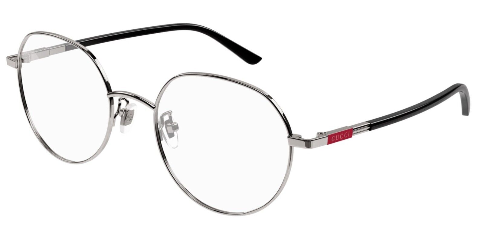 Gucci GG1349O 001 Gunmetal Round Men's Eyeglasses - Stylish Metal Frame Prescription Glasses for Men, Perfect for Business, Casual & Everyday Wear