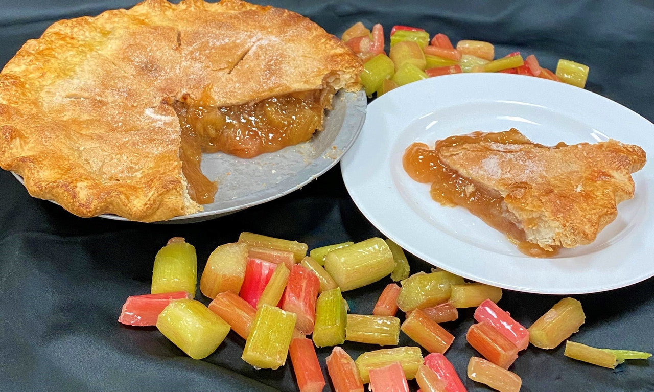Delicious Rhubarb Pie Filling - Sweet & Tangy Homemade Taste - Perfect for Pies, Tarts & Desserts | Great for Baking, Holiday Treats & Family Gatherings