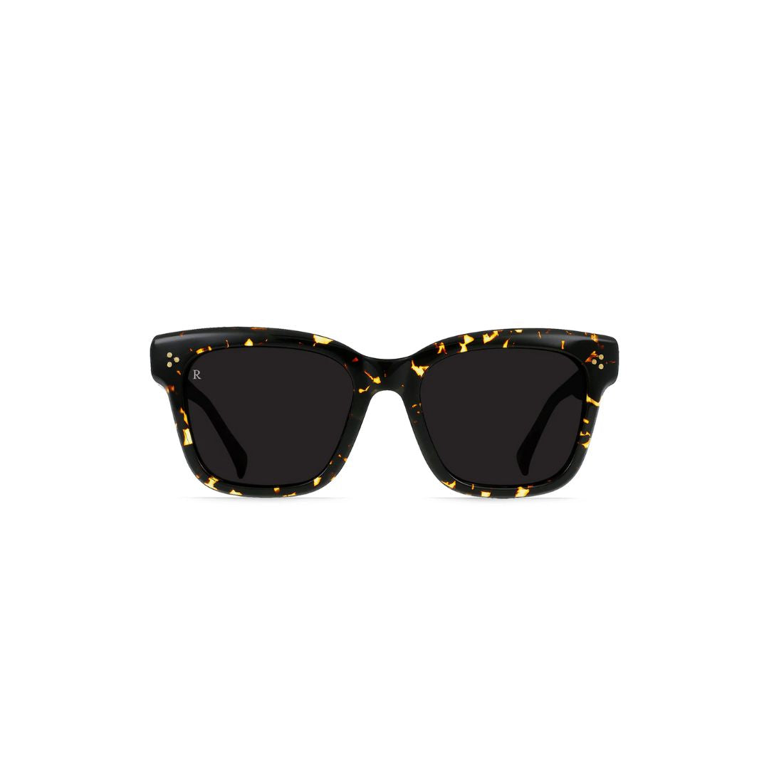 Breya Sunglasses - Cosmos Tortoise Frame with Dark Smoke Lenses | UV Protection & Polarized | Perfect for Outdoor Activities, Beach, Driving & Fashion