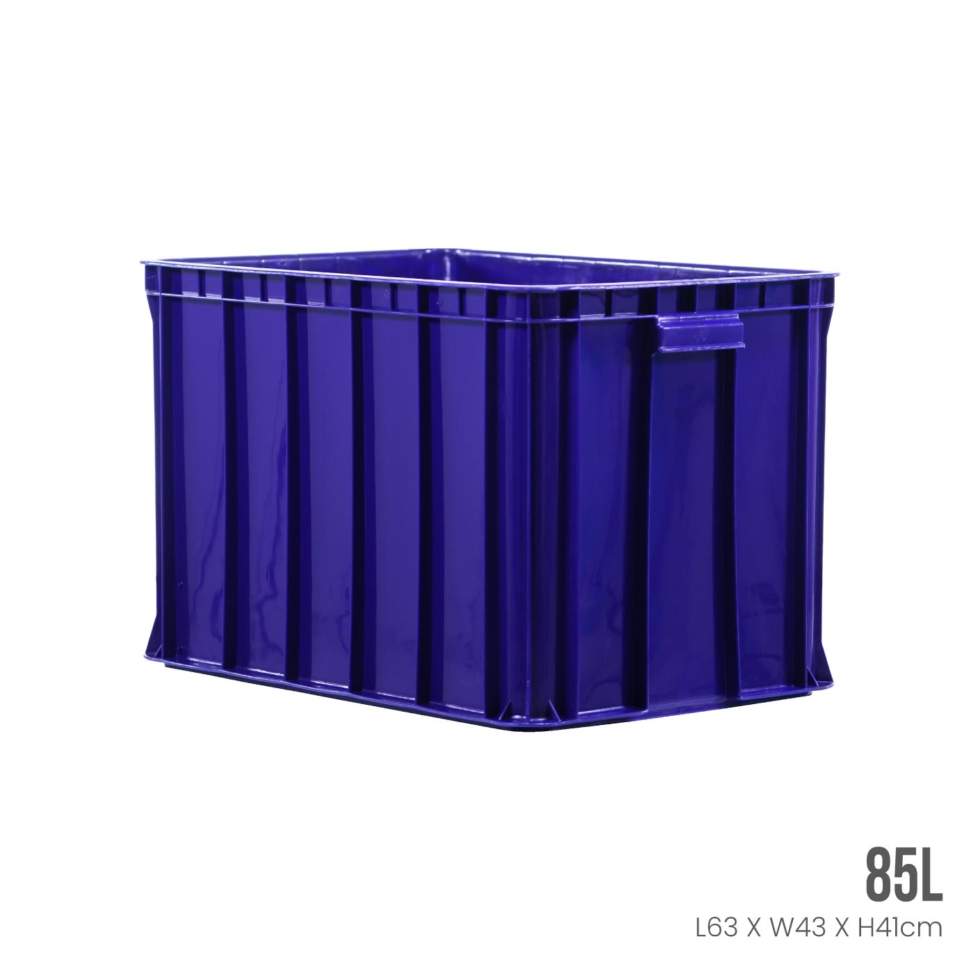 Heavy Duty Industrial Storage Box - ID4907 | Durable Plastic Container for Warehouse, Garage & Workshop Organization