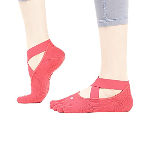 KeeLeePee Non-Slip Yoga Socks for Women - Breathable Gym, Dance, and Workout Socks - Perfect for Yoga, Pilates, Barre, and Home Exercises