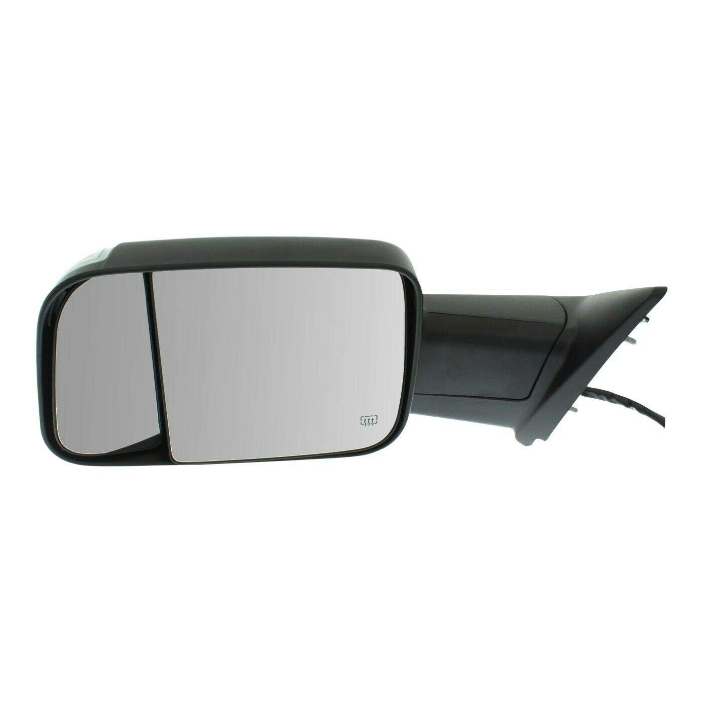 JXWNDPK Power Folding Heated Tow Mirror with Blind Spot Glass - Compatible with Chevy Silverado 2500/3500 (Driver Side) - Perfect for Towing, Night Driving & Enhanced Safety