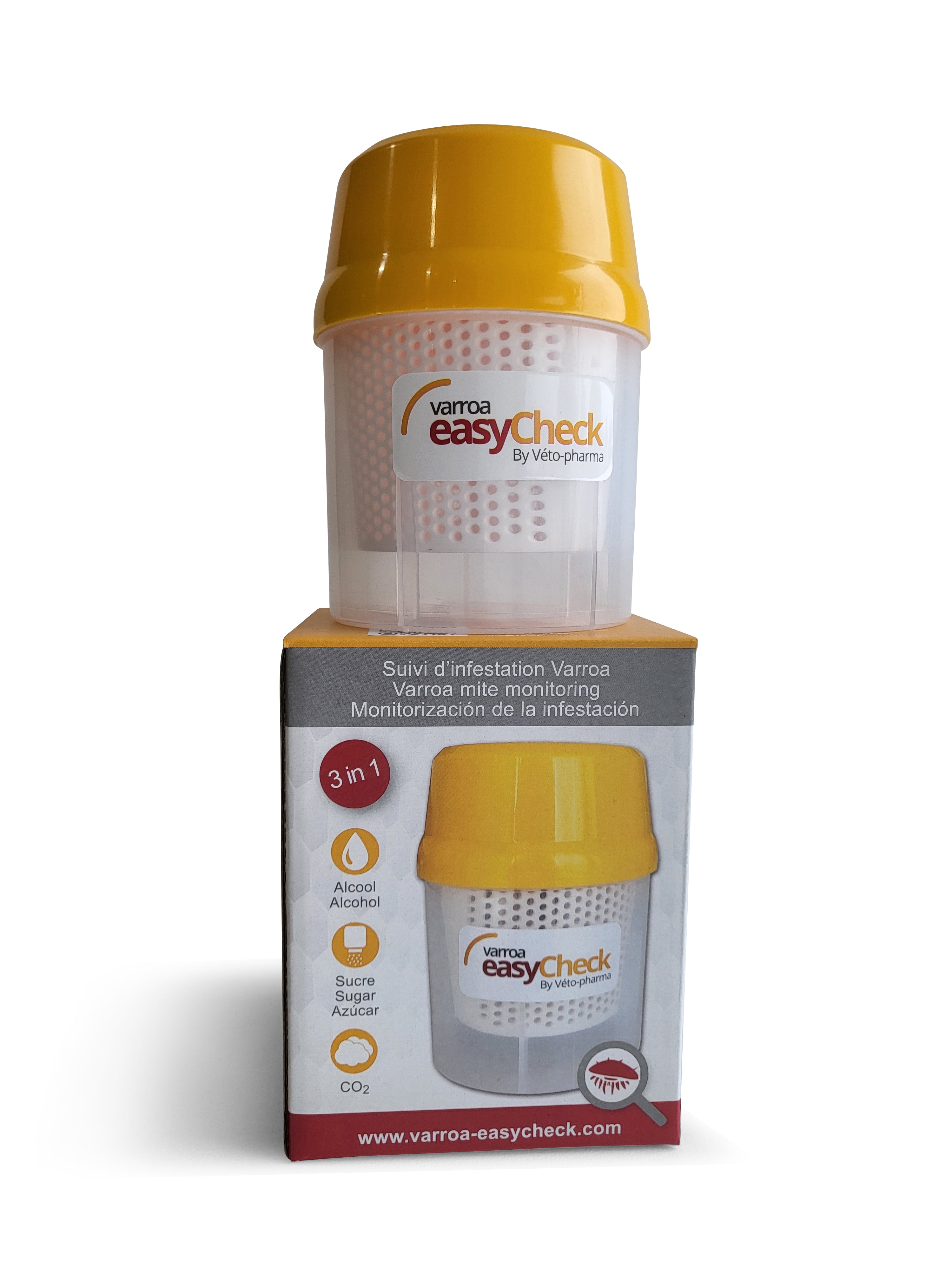Varroa Easy Check - Beehive Mite Monitoring Kit for Honey Bee Health | Essential Beekeeping Supplies for Varroa Mite Detection & Control | Perfect for Backyard Beekeepers & Apiaries