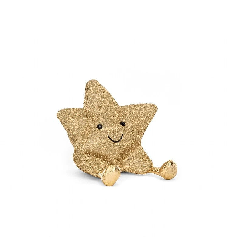 Amuseable Star Plush Toy - Cute & Huggable Space-Themed Stuffed Animal for Kids & Adults | Perfect for Gifts, Decor, and Stress Relief