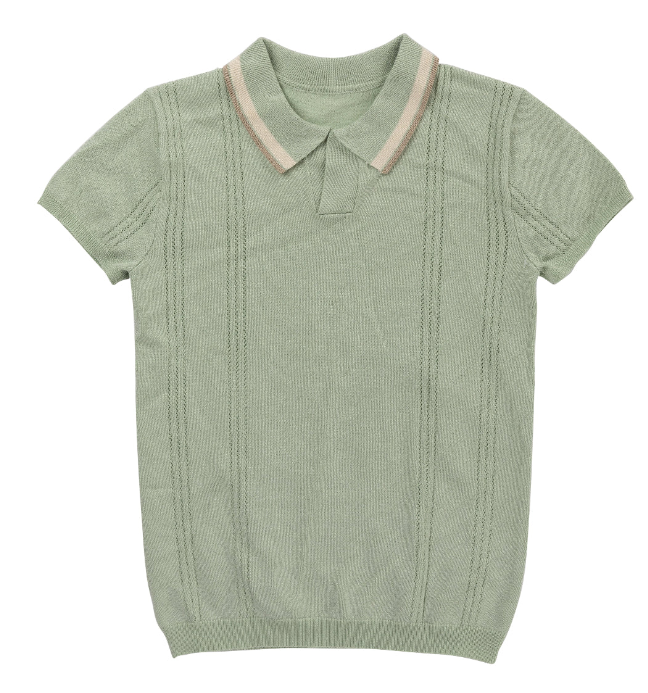 KIPP SILAS KNIT TOP for Boys & Girls (2-10 Years) - Soft & Comfortable Cotton Kids Shirt for School, Play & Everyday Wear