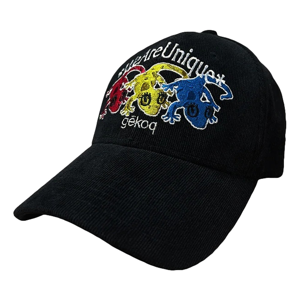 1997S SHELL LIZARD PRINT BLACK BASEBALL CAP - Vintage 90s Streetwear Hat for Men & Women | Perfect for Casual Outfits, Hip Hop Fashion and Retro Style