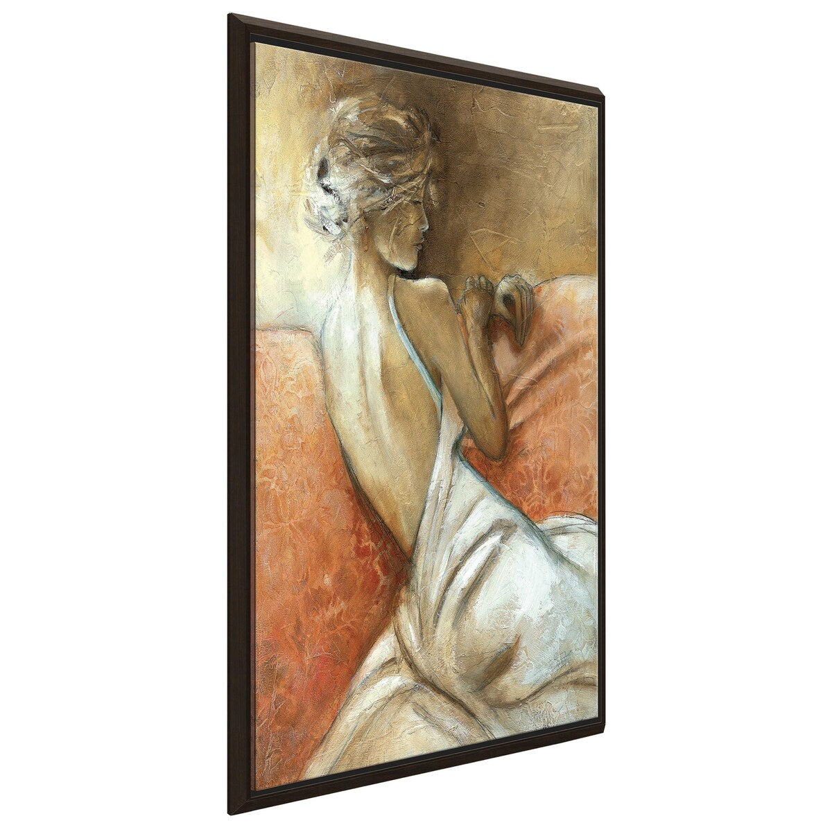 Carol Robinson 'A Quiet Refrain I' Art Print on Floating Canvas - Modern Wall Decor for Living Room, Bedroom & Office
