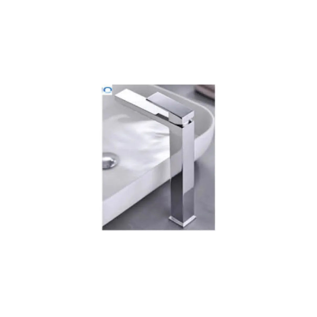 High-Quality Bathroom Sink Faucet CM01154 - Modern Single Handle Waterfall Faucet for Bathroom Vanity - Perfect for Home, Hotel, and Spa Renovations