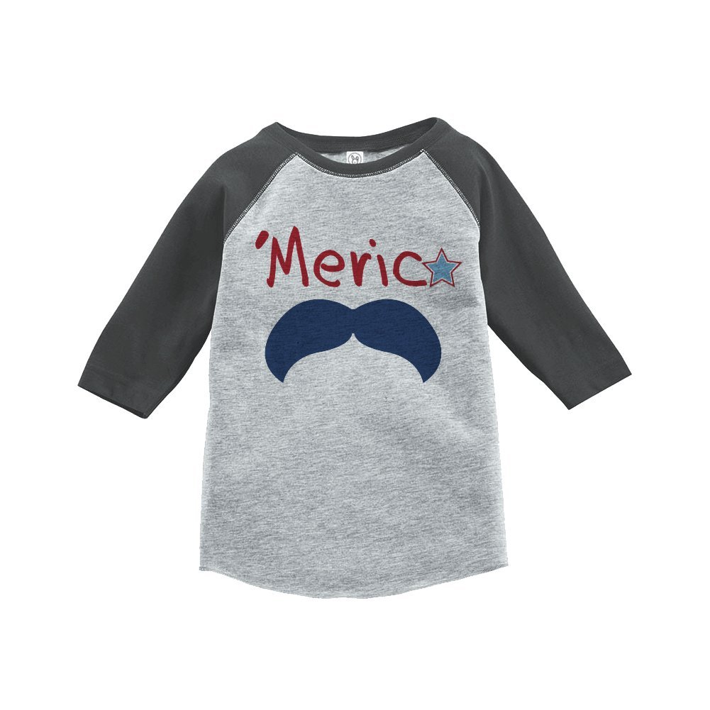 Custom Patriotic 4th of July Raglan Tee - Comfortable Baseball T-Shirt for Men & Women (XL, Grey) - Perfect for Independence Day Parties, BBQ Gatherings & Summer Celebrations