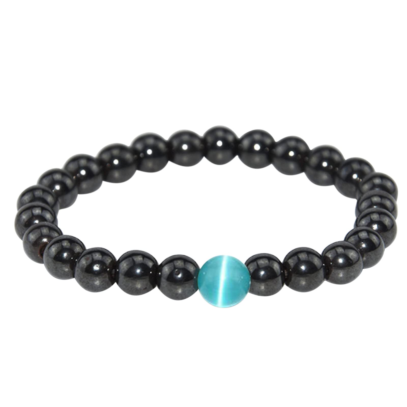 YIISU Anti-Swelling Slimming Anklet for Men & Women - Chakra Energy Protection Beaded Bracelet, Adjustable Fit for Swelling Relief (1 Piece) - Perfect for Yoga, Meditation & Everyday Wear