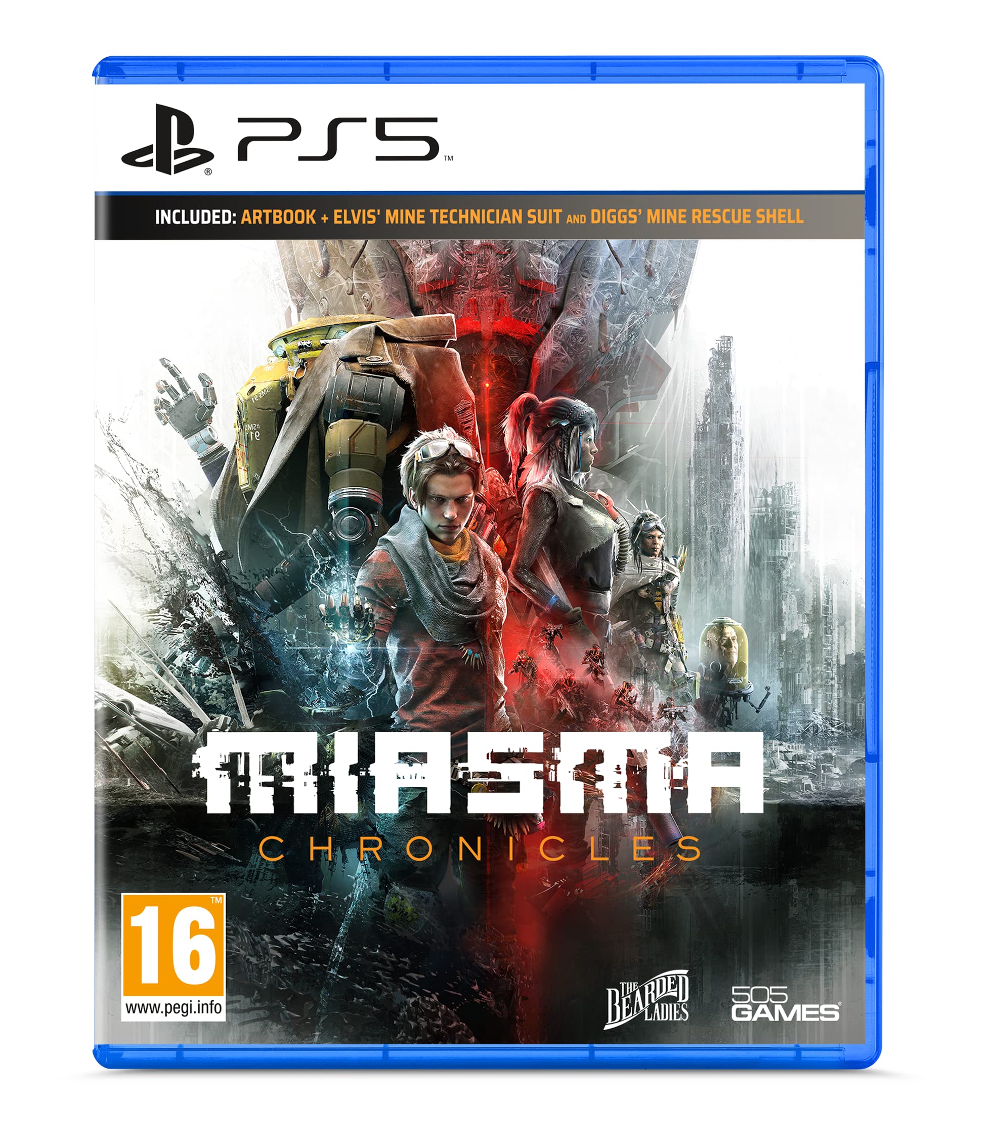 Miasma Chronicles PS5 Game - Action RPG Adventure for PlayStation 5 | Post-Apocalyptic Sci-Fi Story | Perfect for Solo Gamers & RPG Fans