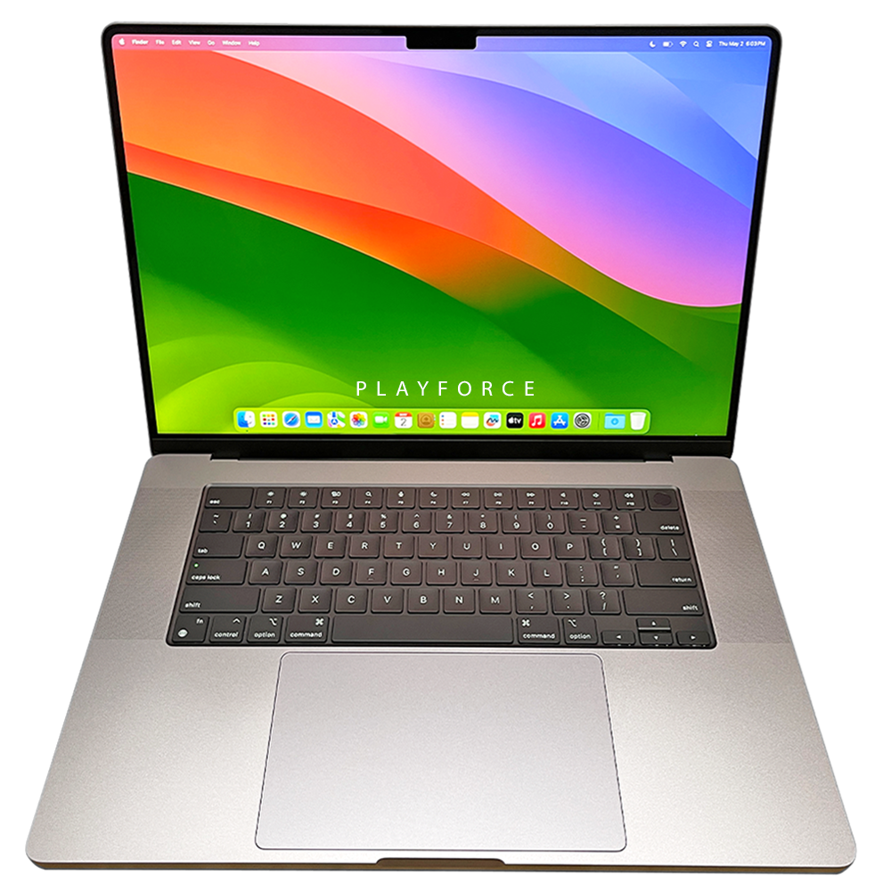 Apple MacBook Pro 16-inch Laptop (M1 Pro Chip, 10-Core CPU, 16-Core GPU, 16GB RAM, 1TB SSD) - Space Gray - Premium Performance for Professionals, Creators & Students