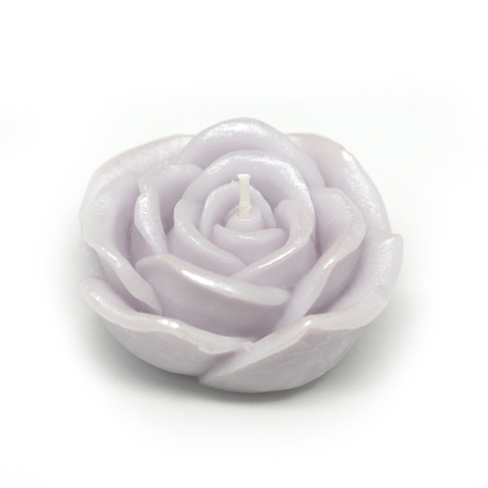 144-Piece Purple Rose Floating Candles 3 Inch for Weddings, Baths, and Romantic Decor - Bulk Pack CFZ-073_12