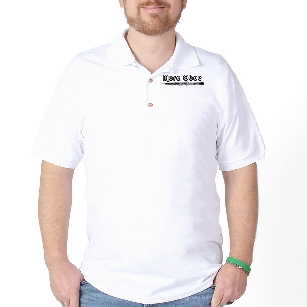 Oboe Golf Shirt - Comfortable Polo for Golfers & Music Lovers | Perfect for Golf Courses, Concerts & Casual Wear