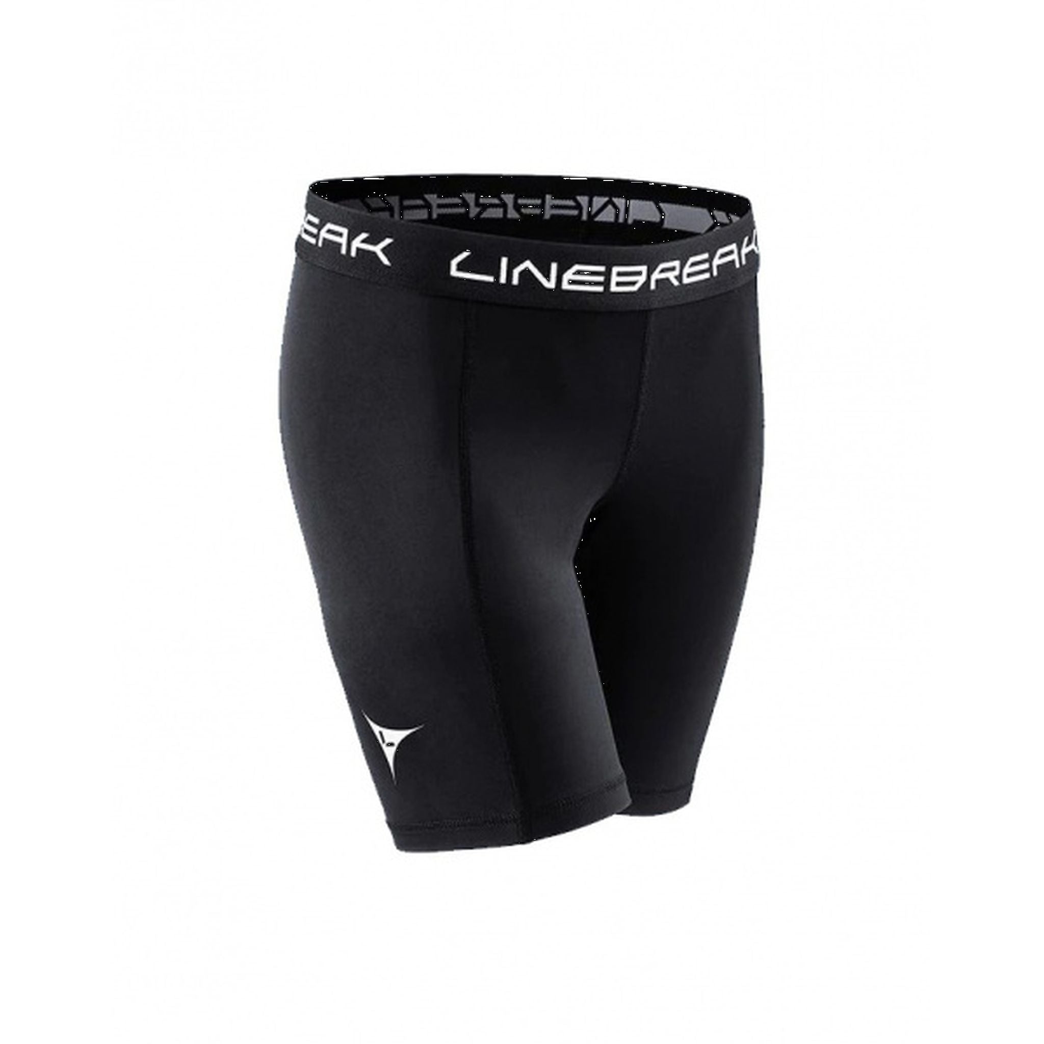 Women's High Waist Compression Shorts - Moisture Wicking Workout Shorts for Running, Yoga & Gym - Linebreak Athletic Wear