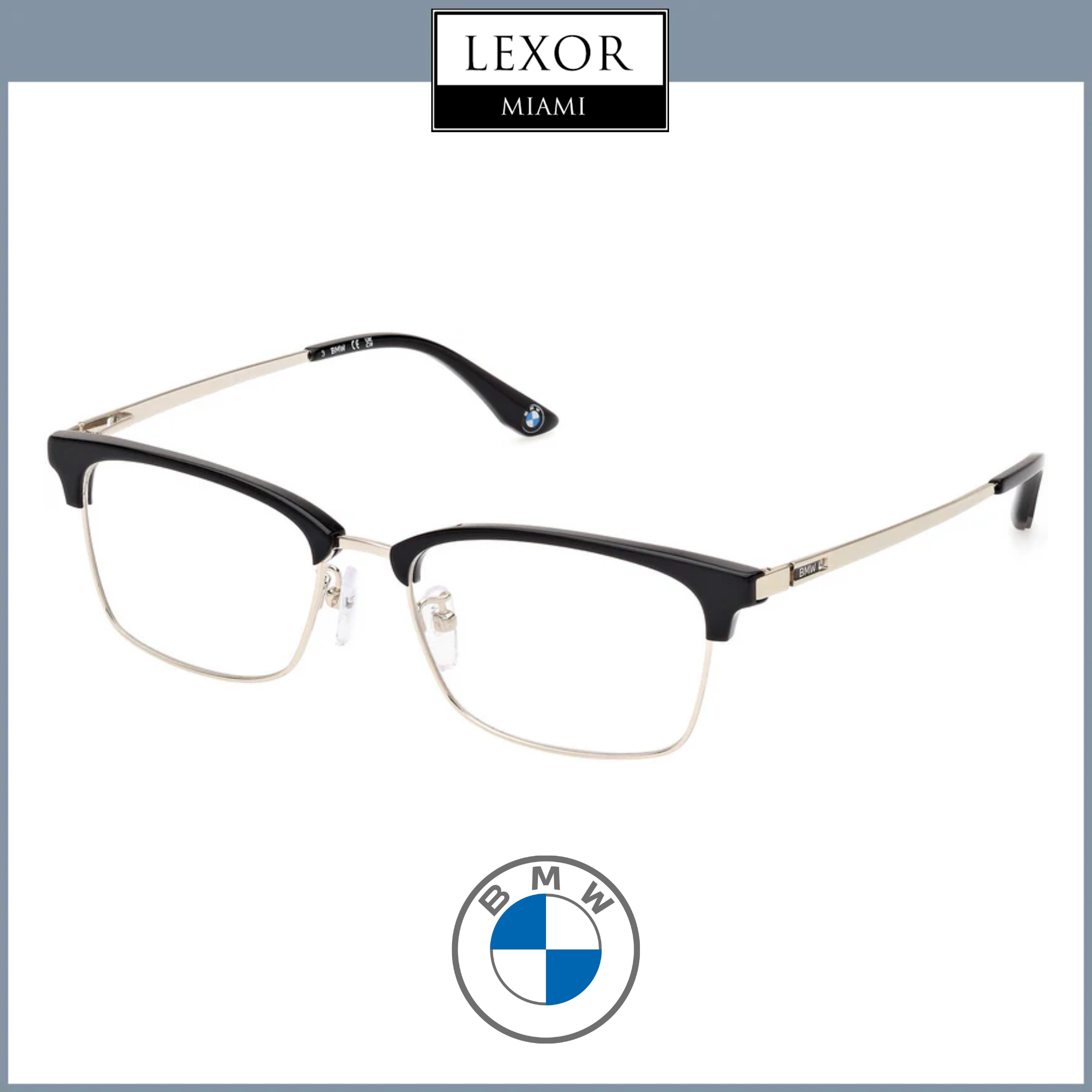 BMW BW5074 H/V 54 032 Men's Optical Glasses Frame - Stylish Eyewear for Work & Everyday Wear