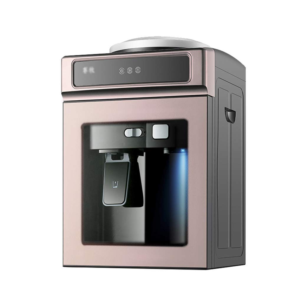 Hot & Cold Top Loading Water Cooler Dispenser with Child Safety Lock - Electric Countertop Water Dispenser Machine with Adjustable Temperature - Perfect for Office, Home, Kitchen and Dorm Room Use