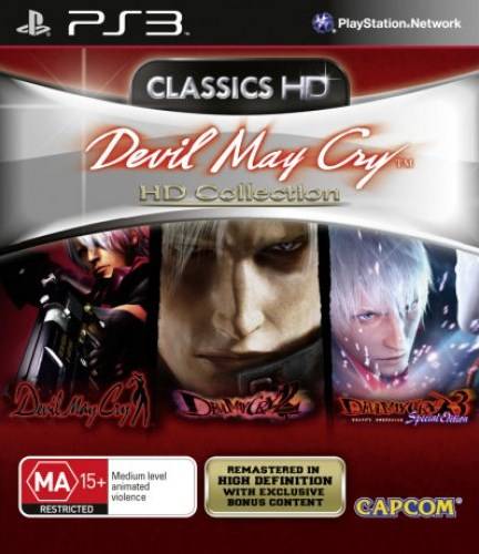 Devil May Cry HD Collection for PlayStation 3 (PS3) - PAL Version | Action-Adventure Game | Perfect for Fans of Hack and Slash Games