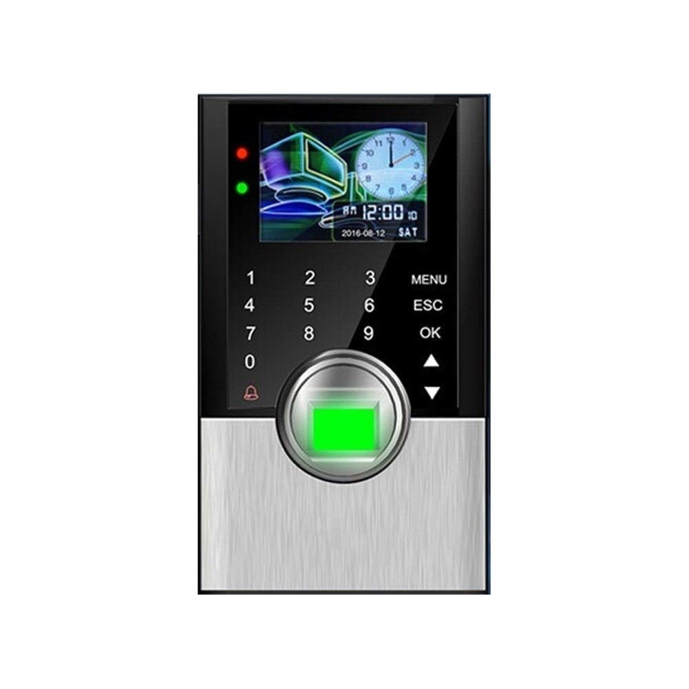 Biometric Fingerprint Time Attendance System with RFID Card Reader - TCP/IP Network Employee Clock In Machine for Office & Company | Secure Workforce Management & Access Control