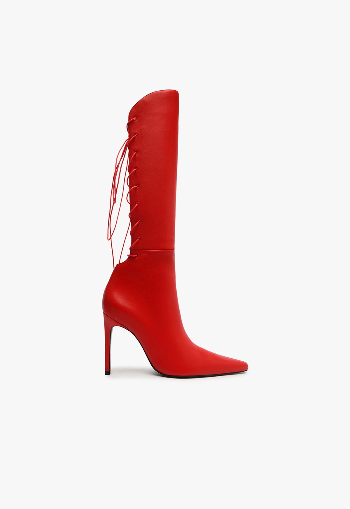 Gwen Women's Nappa Leather High Heel Boots F24 - Stylish & Comfortable for Parties, Work & Night Out