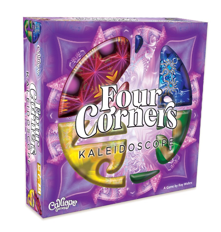 Four Corners: Stunning Kaleidoscope - Perfect for Home Decor, Kids Toys & Sensory Play