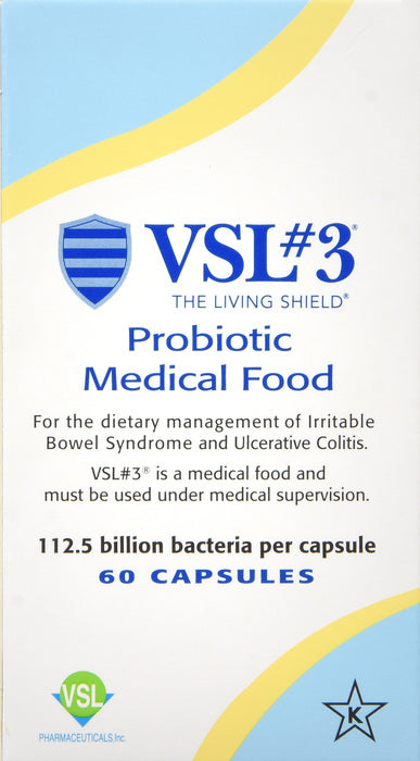 VSL#3 Probiotic Medical Food - 112.5 Billion CFU - Supports Digestive Health & Immune System - Ideal for IBS, IBD & Gut Flora Balance