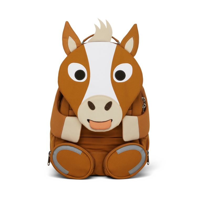 Affenzahn Large Friend Horse Plush Toy for Kids - Soft & Cuddly Stuffed Animal for Playtime, Nursery Decor, and Comforting Gifts