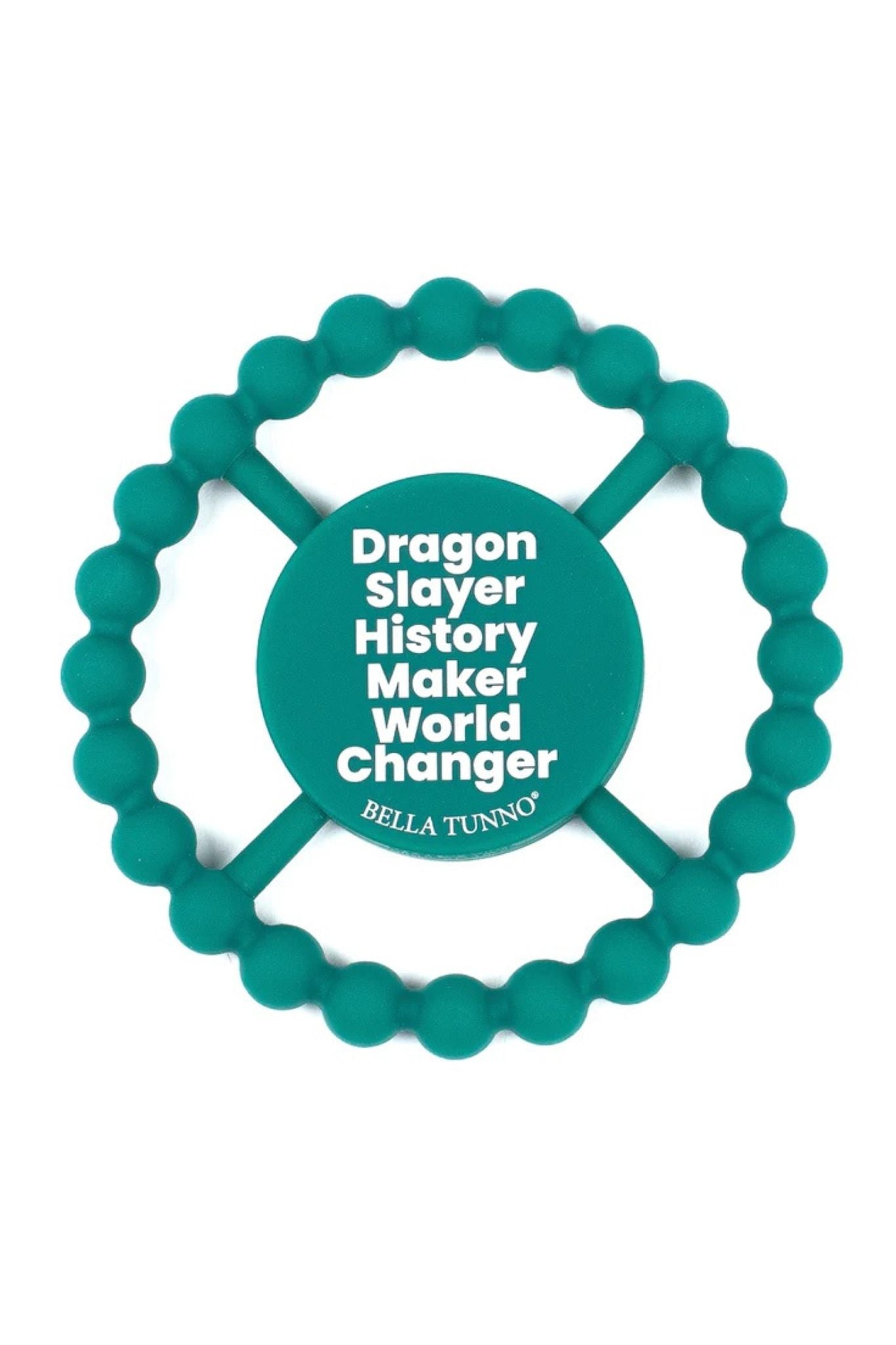 Dragon Slayer Baby Teether for Boys - Safe BPA-Free Silicone Teething Toy for Infants & Toddlers - Perfect for Soothing Sore Gums at Home or On-the-Go