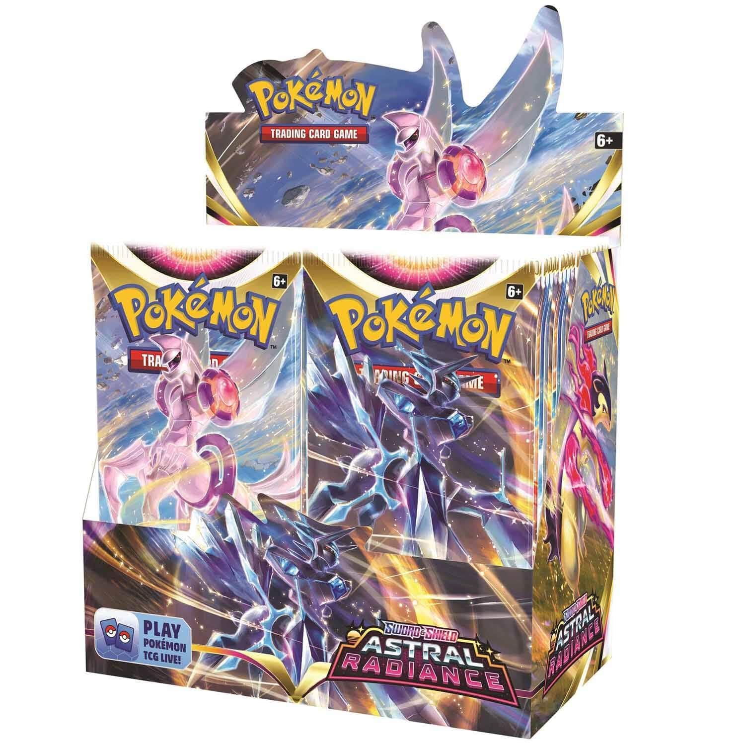 Pokemon Sword & Shield Astral Radiance Booster Box - 36 Packs of Trading Cards for Collectors & Battles | Perfect for TCG Tournaments & Gift Giving
