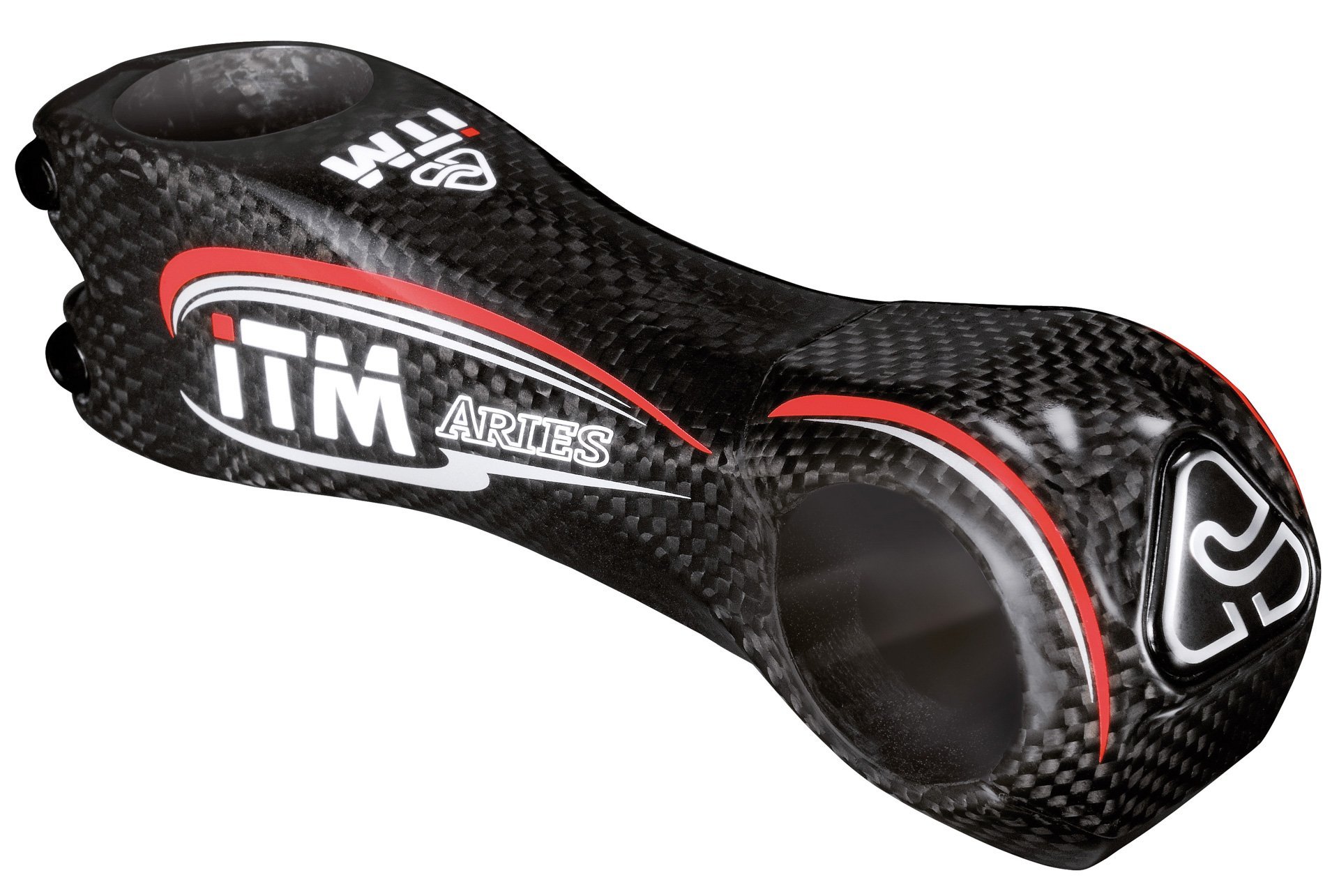 Cicli Bonin Unisex Aries Full Carbon Handlebar Stem - Lightweight & Durable Bike Stem for Road & Mountain Bikes - Black, One Size - Perfect for Racing, Commuting & Cycling Enthusiasts