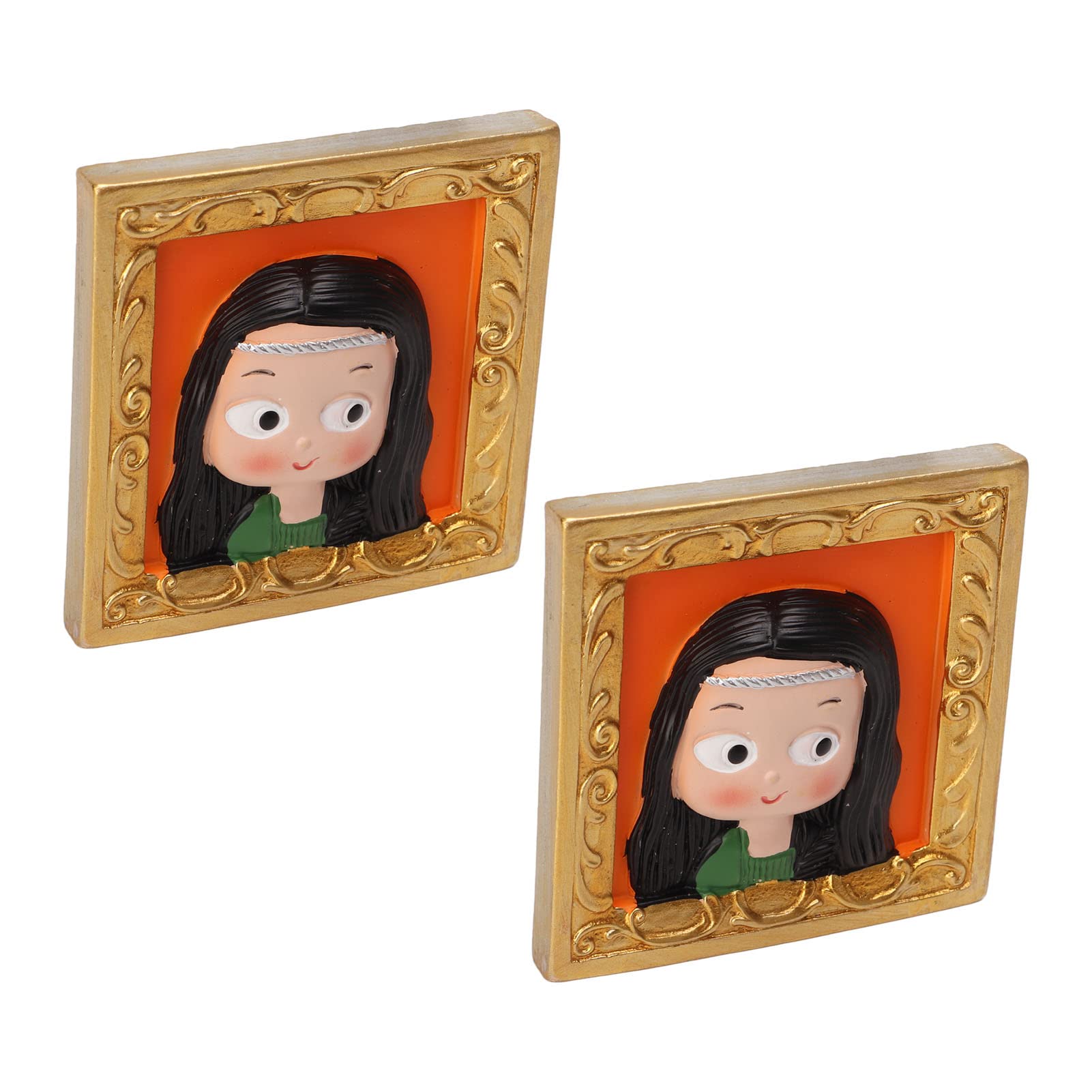 Cute Cartoon Character Fridge Magnets - Strong Adhesive Refrigerator Magnets (2-Pack) for Cabinets, Doors & Lockers - Perfect for Home, Office & Dorm Organization