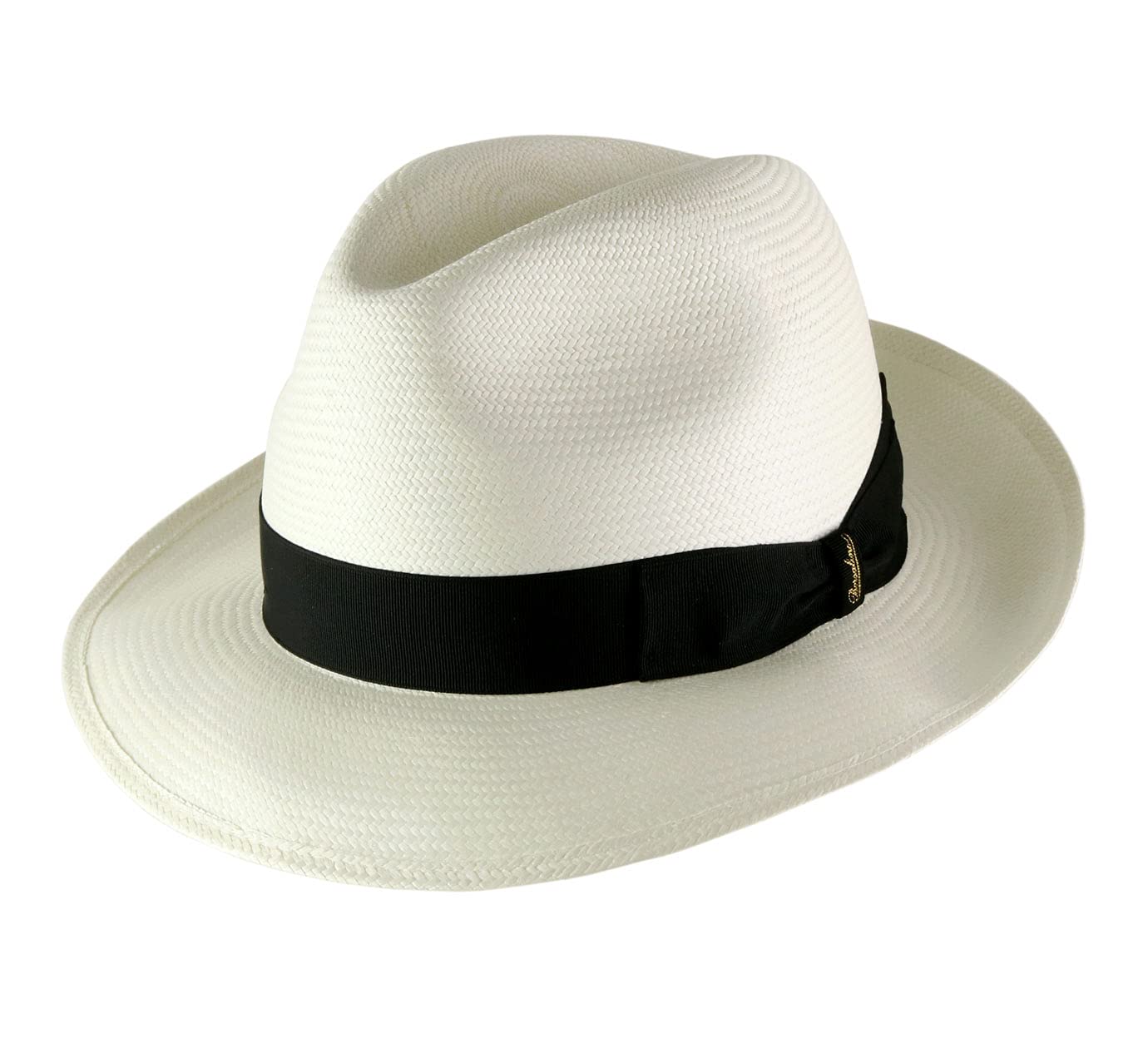 Borsalino Men's Panama Hat - Classic Summer Straw Hat for Men - Lightweight & Breathable for Outdoor, Beach, and Travel