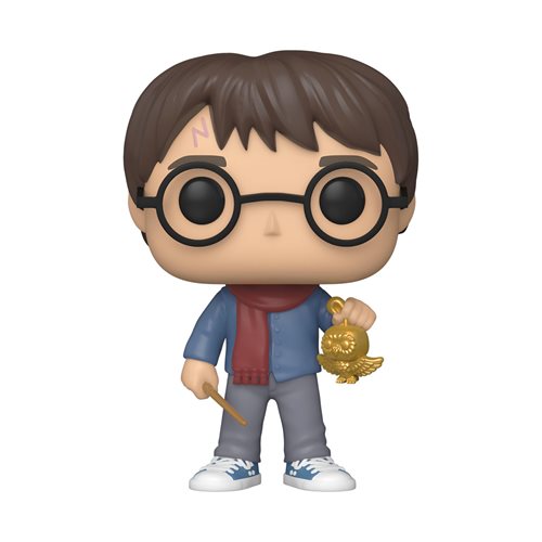 Harry Potter Holiday Harry Pop! Vinyl Figure #122 - Funko Pop Collectible Toy for Christmas Decor, Gift for Potter Fans, Office & Home Display