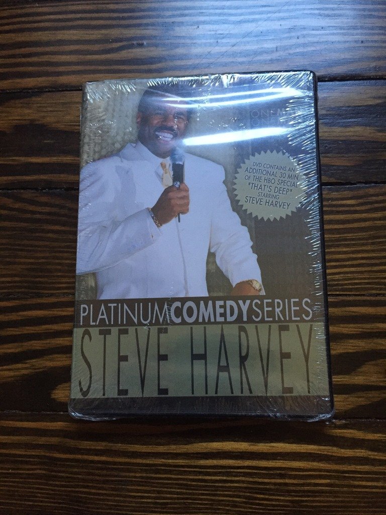 Platinum Comedy Series - Steve Harvey One Man Stand-Up DVD | Hilarious Live Performance | Perfect for Parties, Gifts & Comedy Lovers