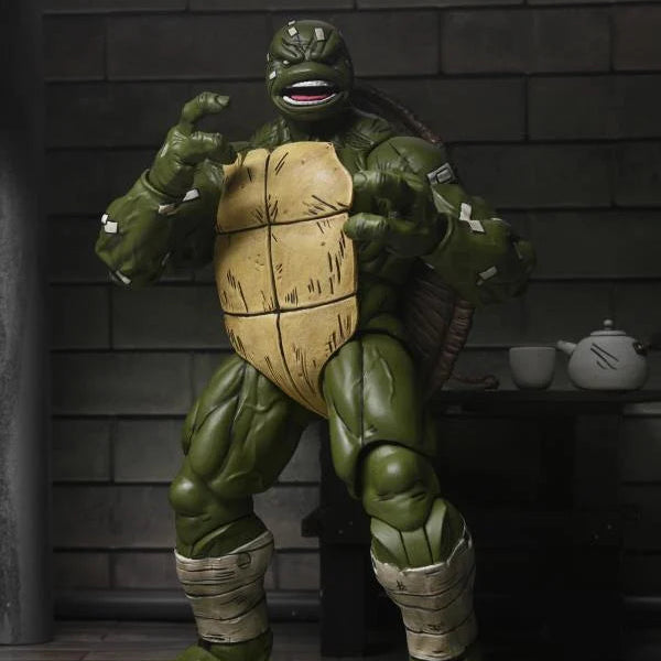 NECA Teenage Mutant Ninja Turtles: The Last Ronin Battle Damaged Action Figure - Collectible TMNT Toy for Display & Play - Perfect for Fans, Collectors & Gift Giving