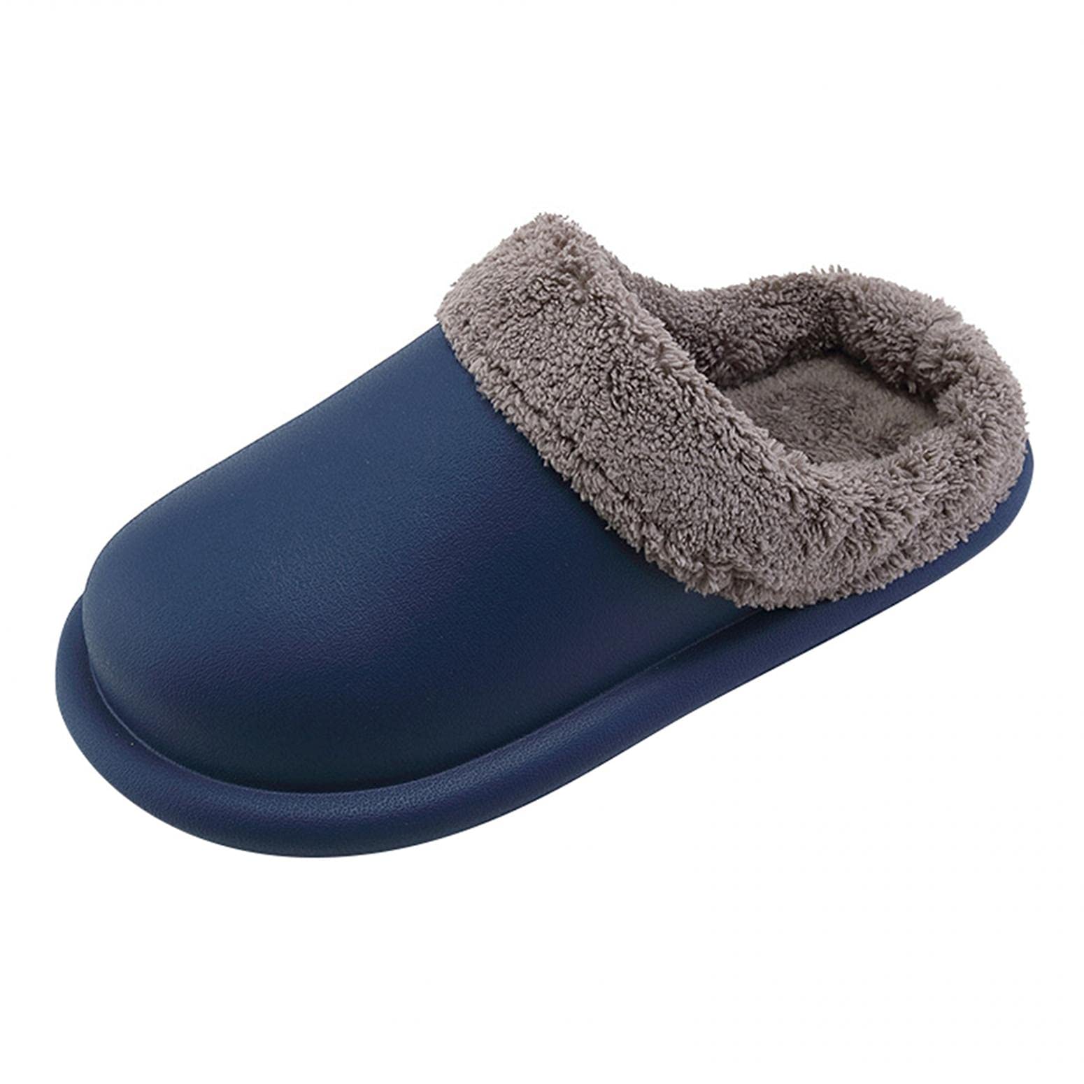 NOLDARES Women's Memory Foam Slippers - Cozy Plush Fleece Lined Indoor/Outdoor Slip-On House Shoes with Anti-Skid Sole for Winter Warmth - Perfect for Home, Office, and Relaxation